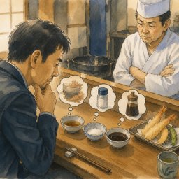 冷えてしけった天ぷらにはウスターが合う