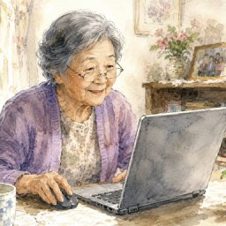 うちの祖母は５年ほど前からボケ防止にインターネッツはじめたんだけど